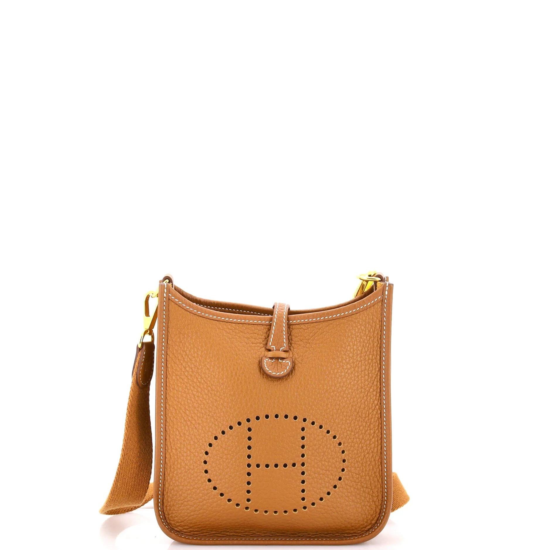 Mini Evelyne leather crossbody bag