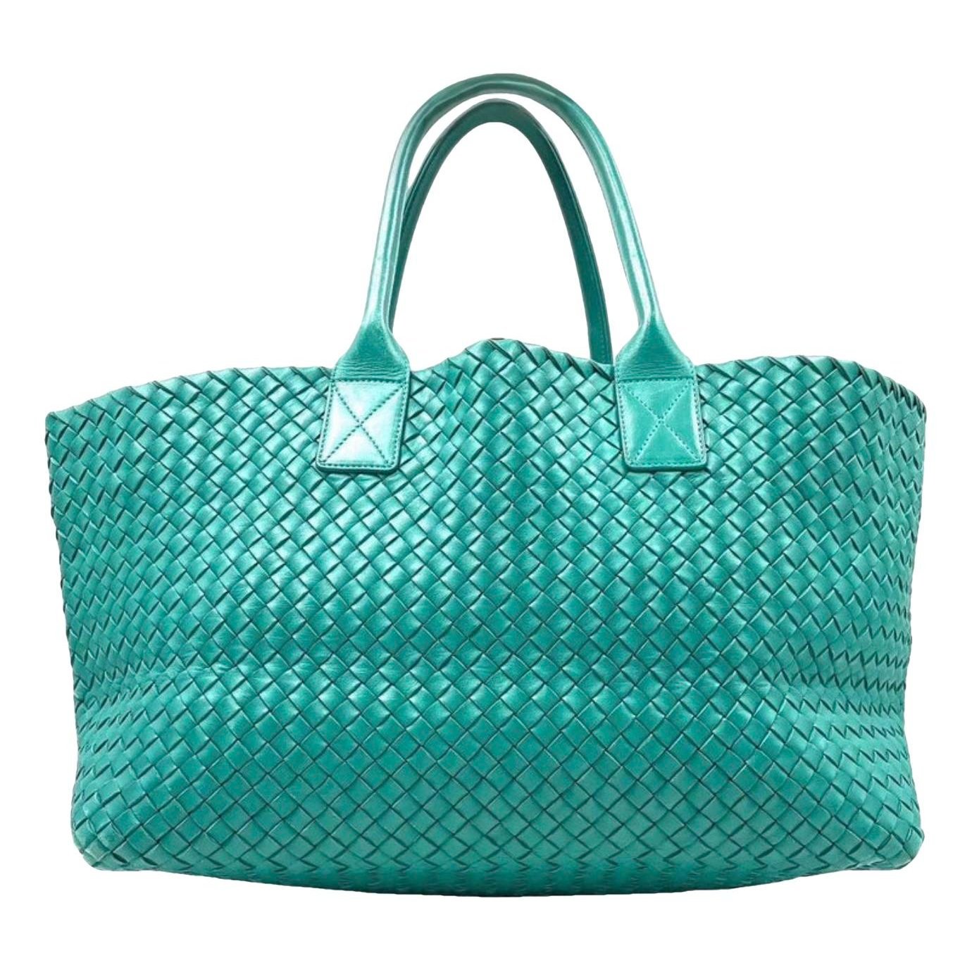 Cabat leather tote