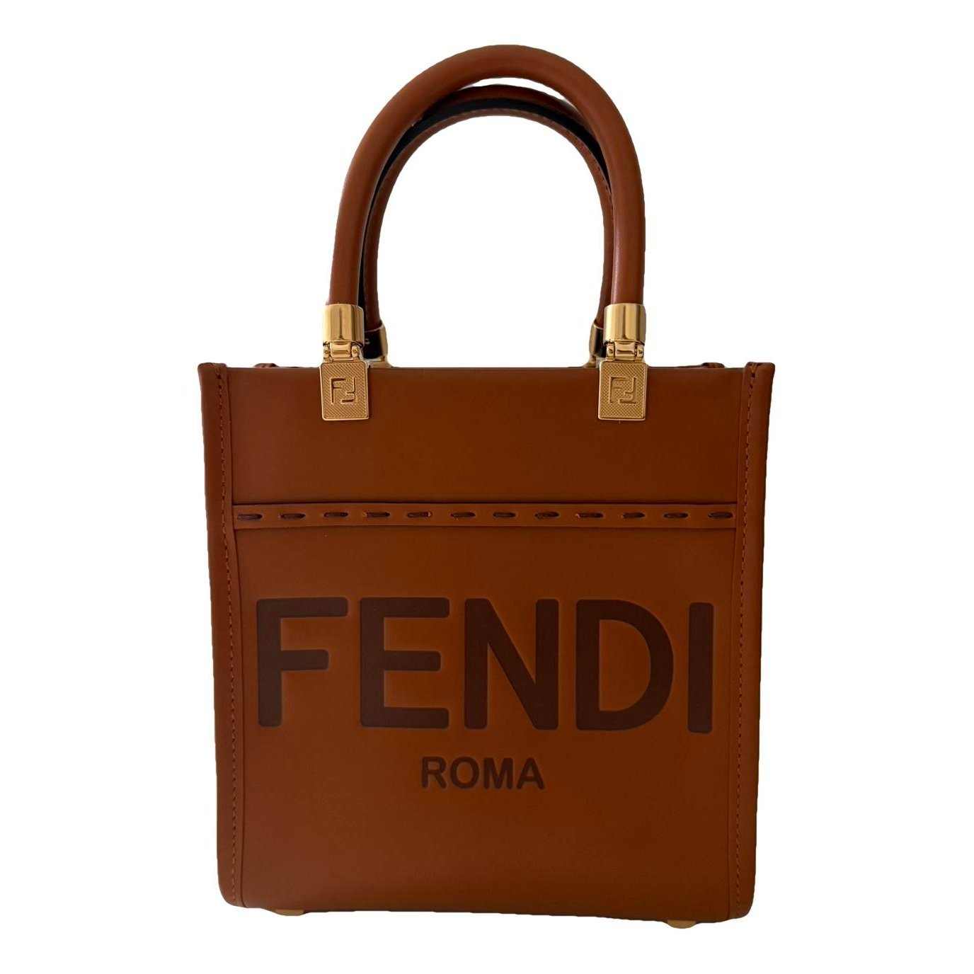 Sunshine leather tote