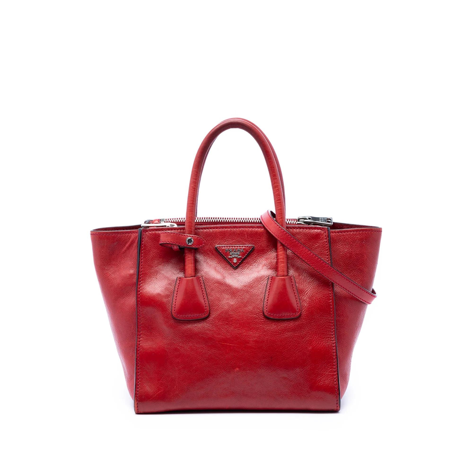 Leather satchel
