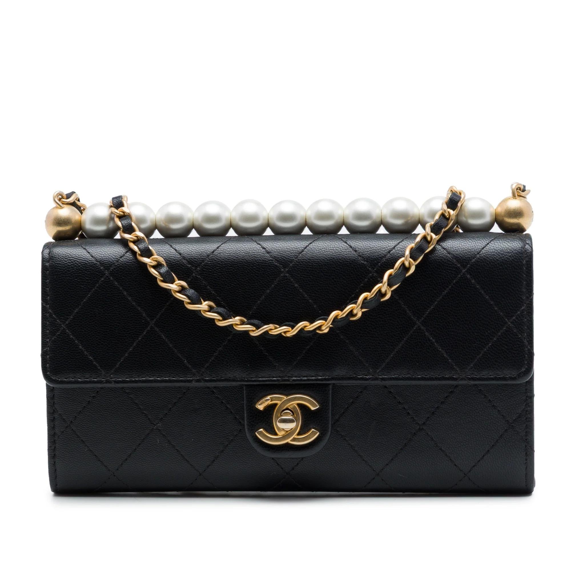 Timeless/Classique leather clutch bag