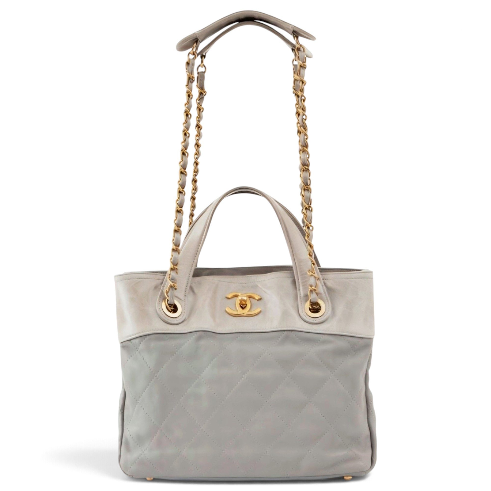 Petite Shopping Tote leather tote