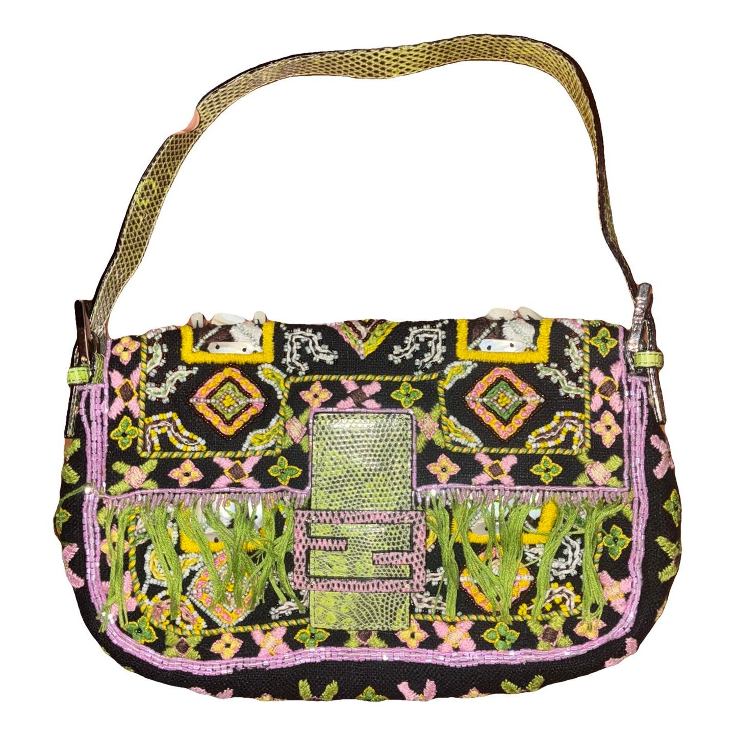 Silk handbag