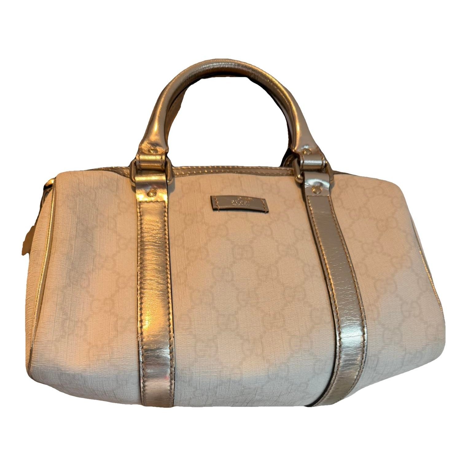Boston leather handbag