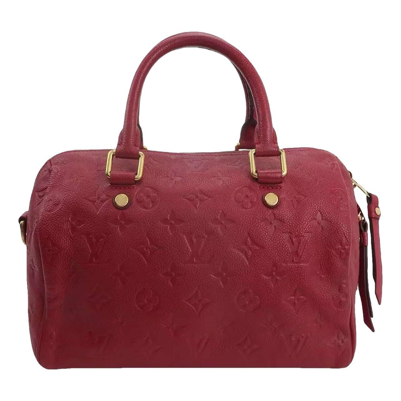 Speedy leather handbag