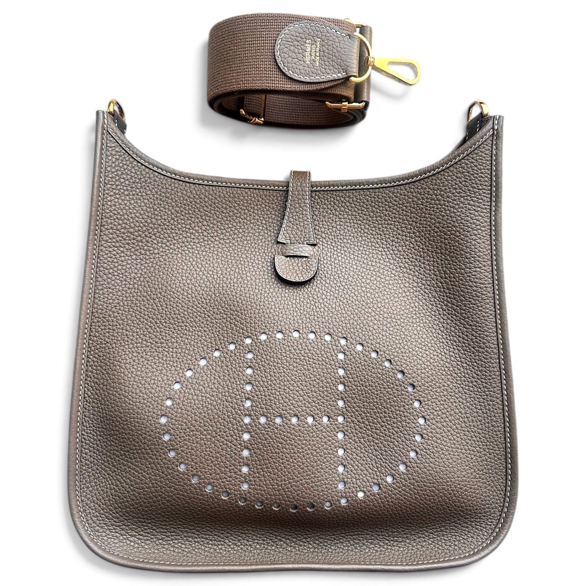 Evelyne leather crossbody bag