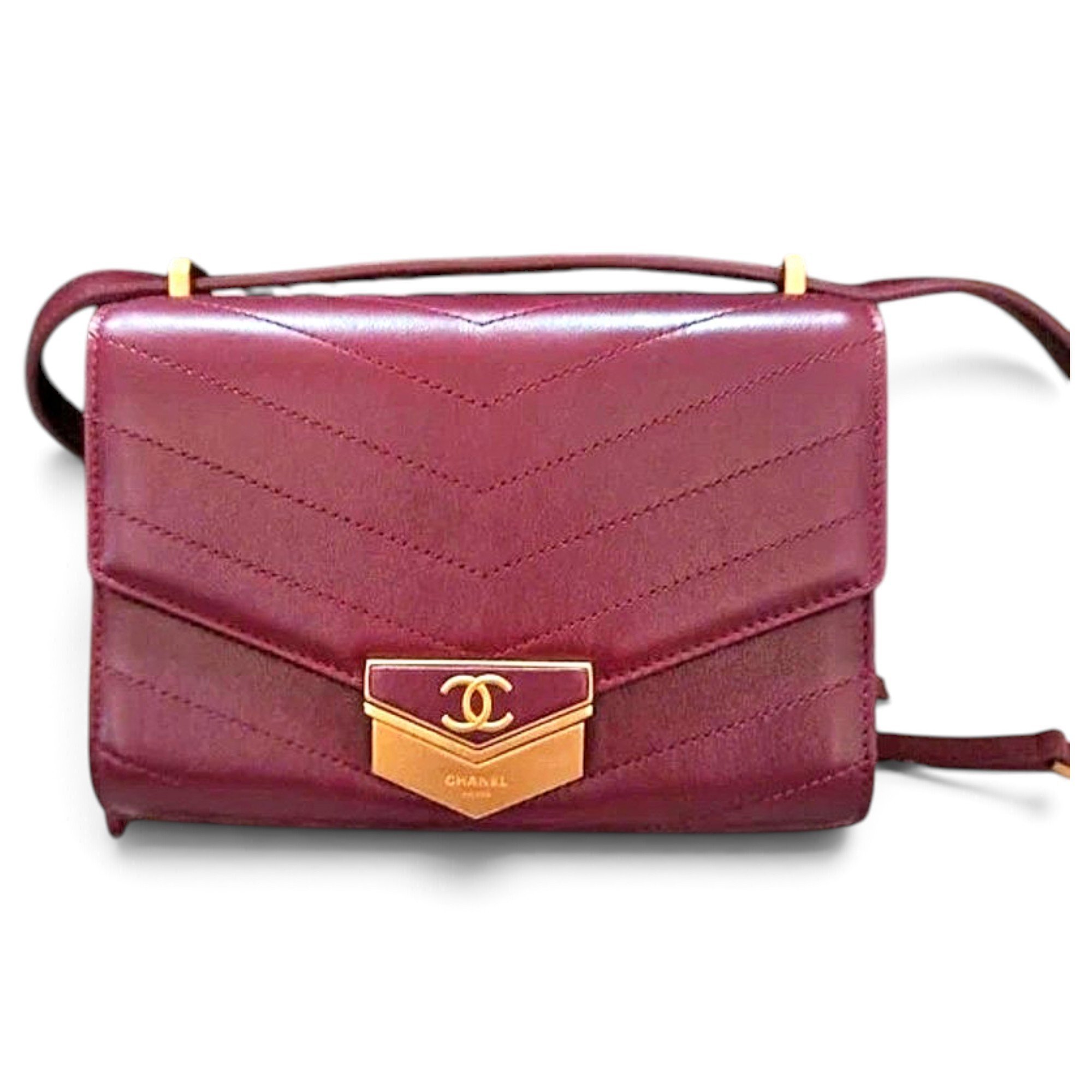 Leather crossbody bag