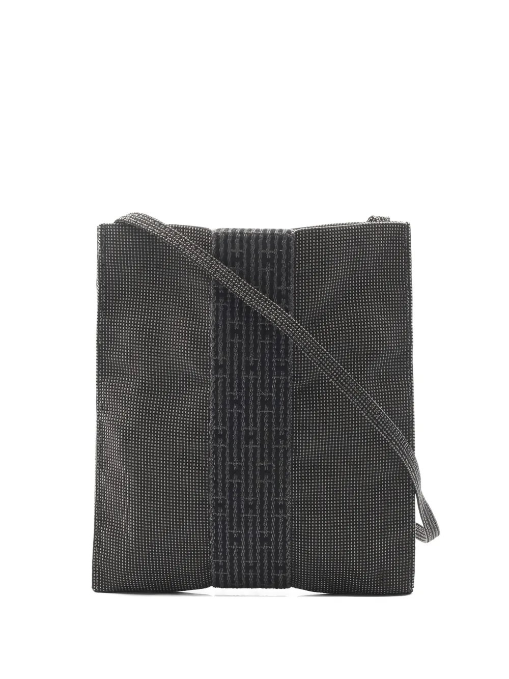 2000Ss Yell line canvas cross body bag