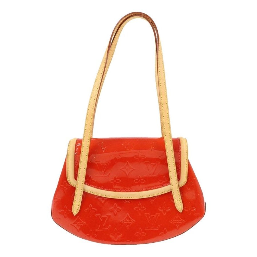 Patent leather handbag