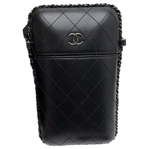Leather crossbody bag