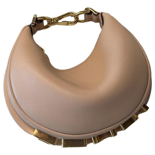 Fendigraphy leather handbag