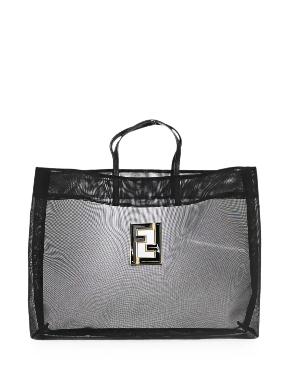 1990-2000s mesh tote bag