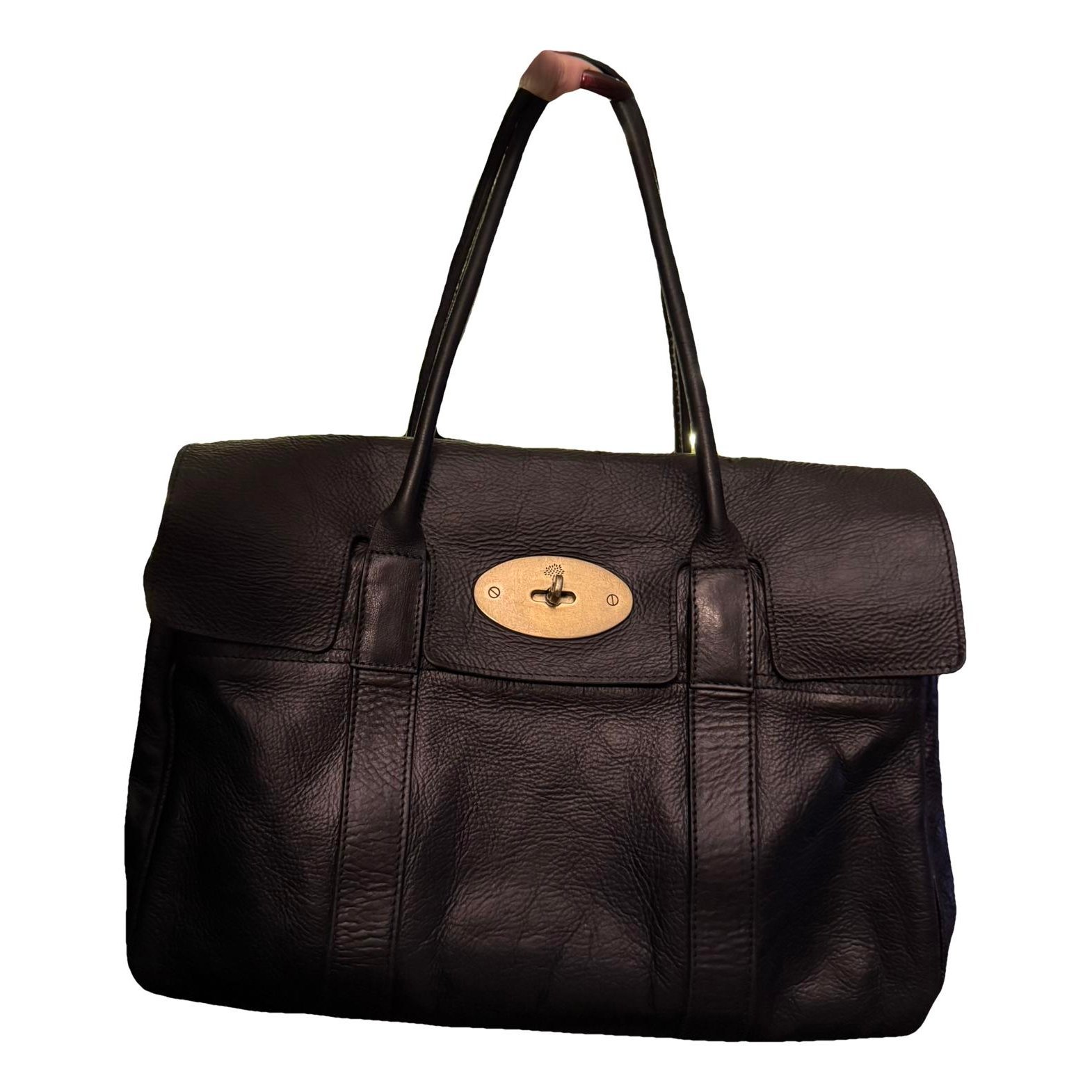Mulberry Bayswater leather handbag