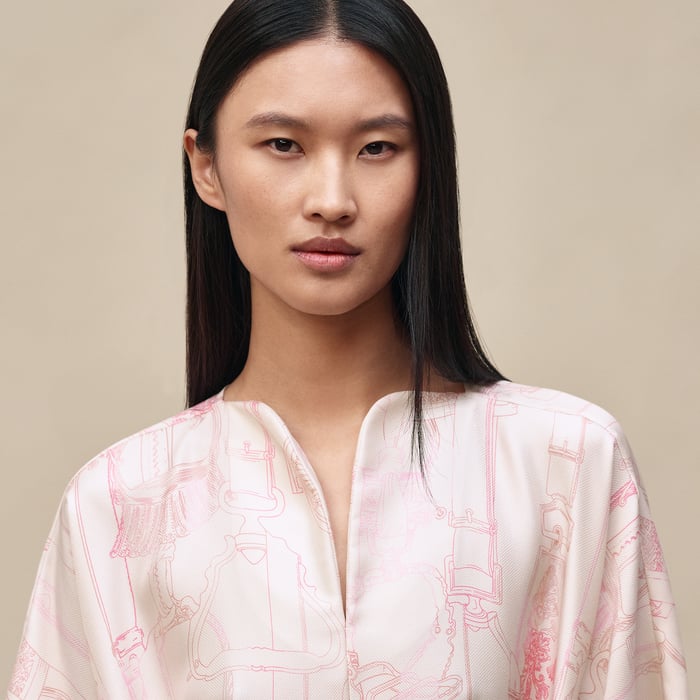 Rose Pétale "Etriers Remix" Classic Caftan
