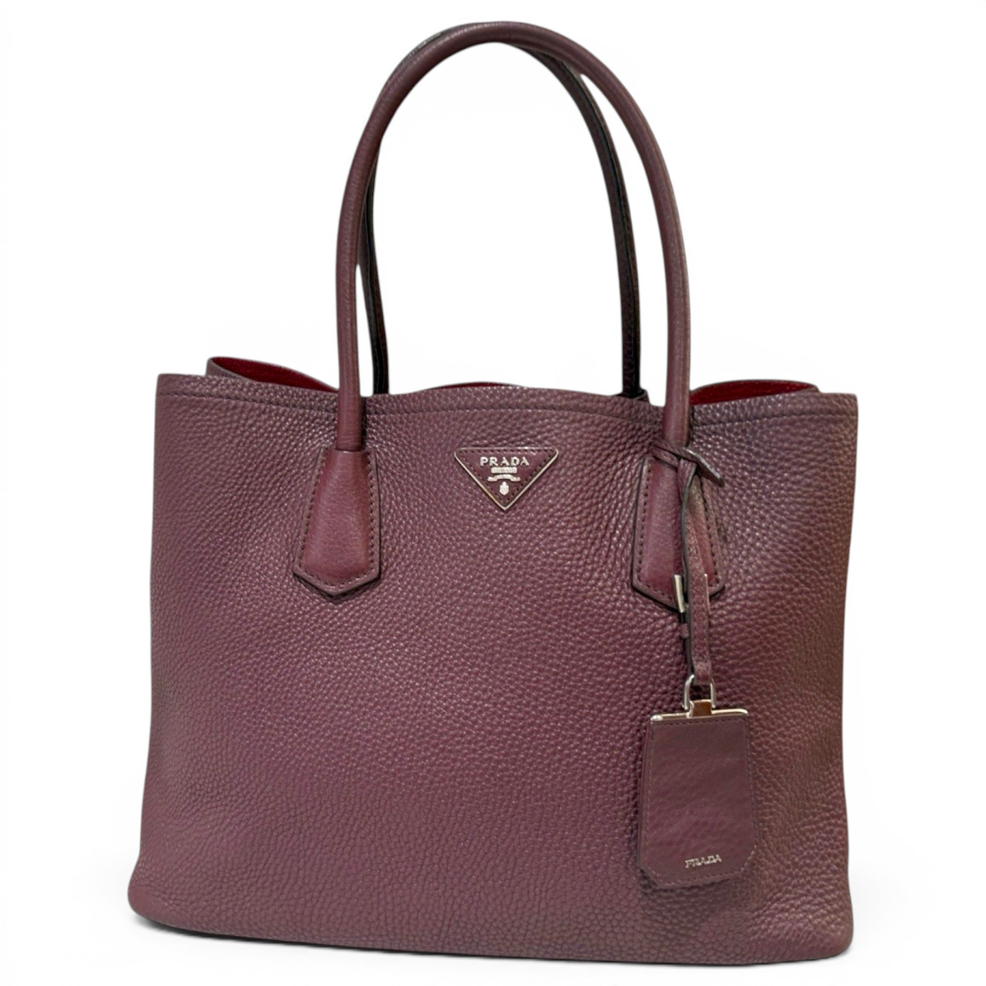 Leather tote