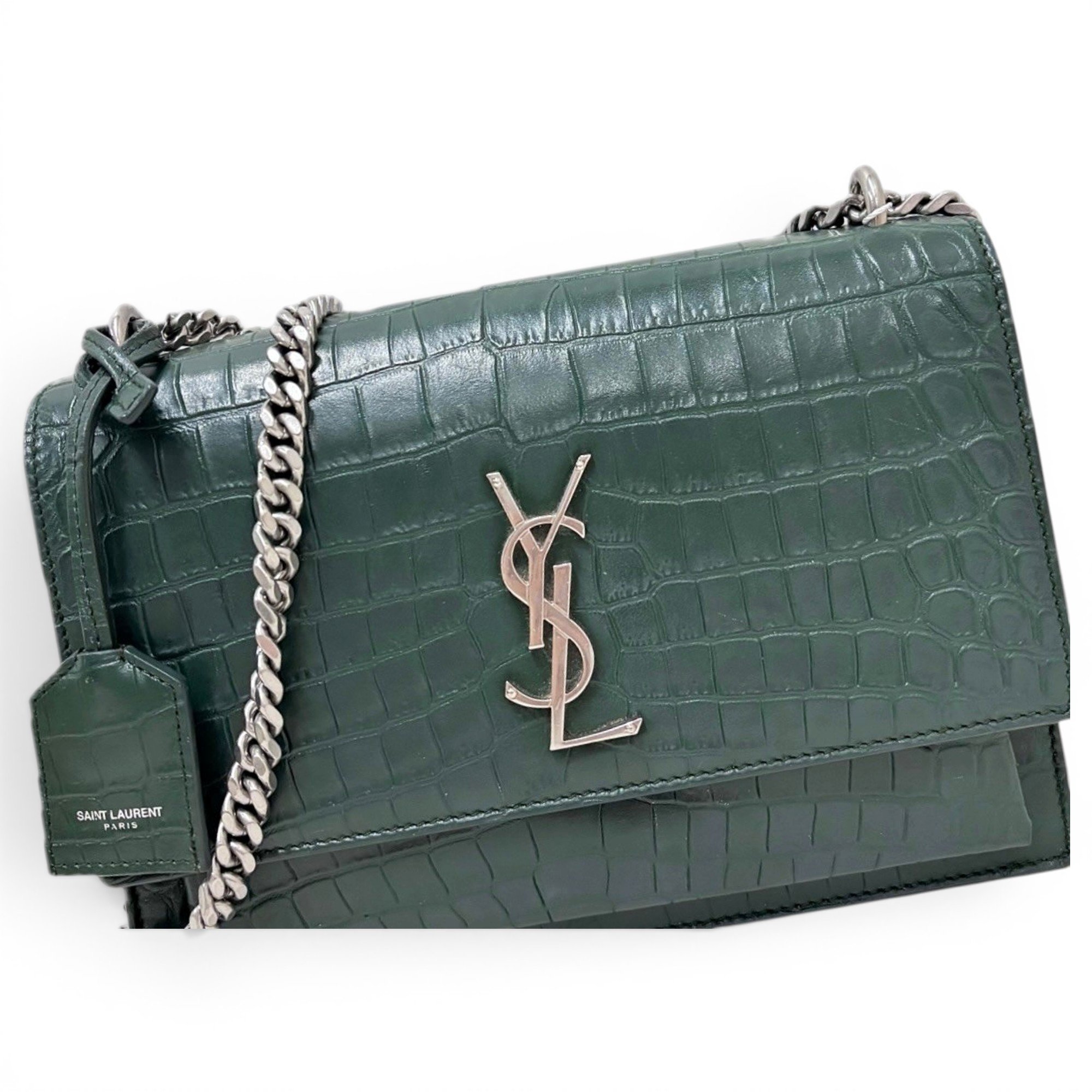Sunset leather handbag