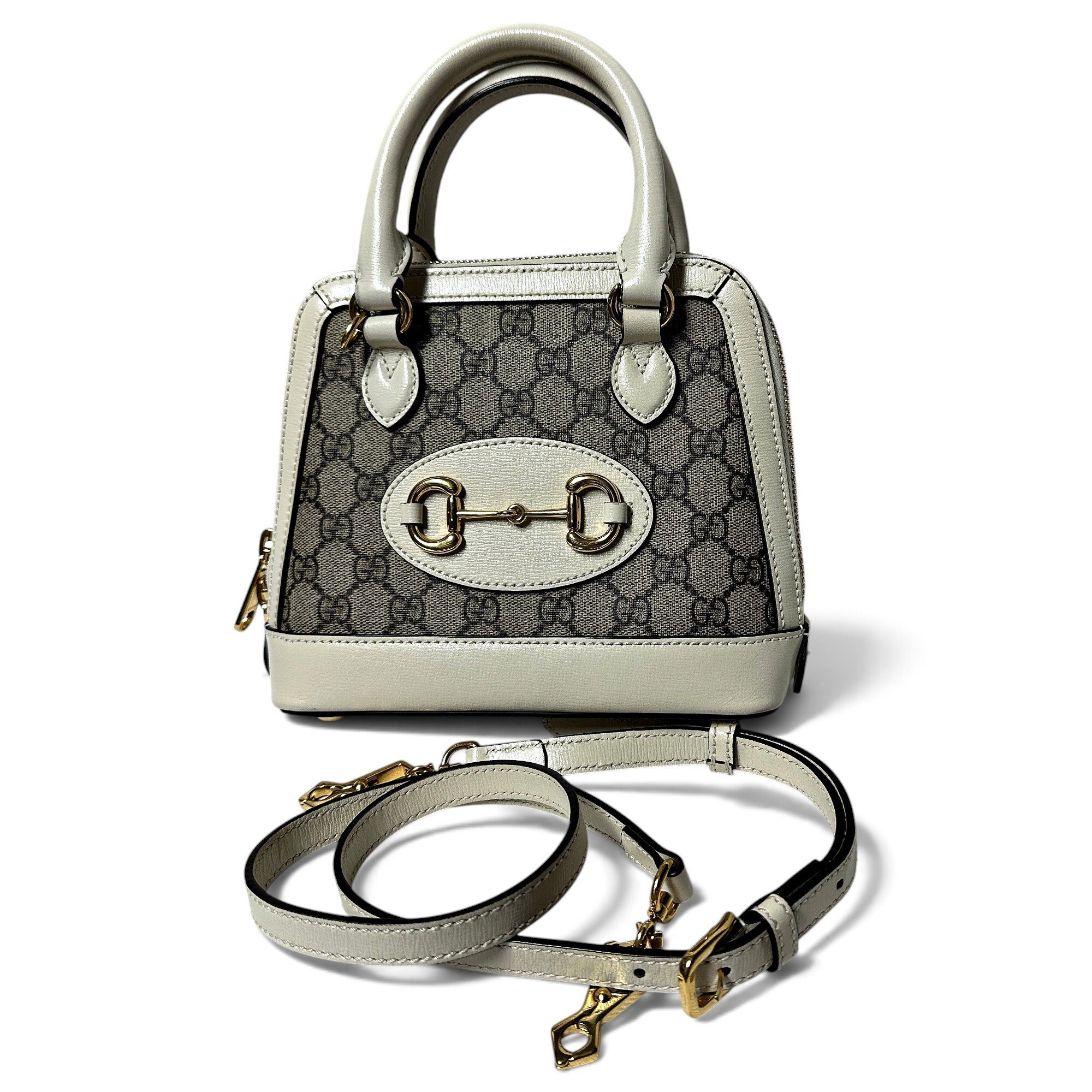 Handle Horsebit 1955 leather handbag