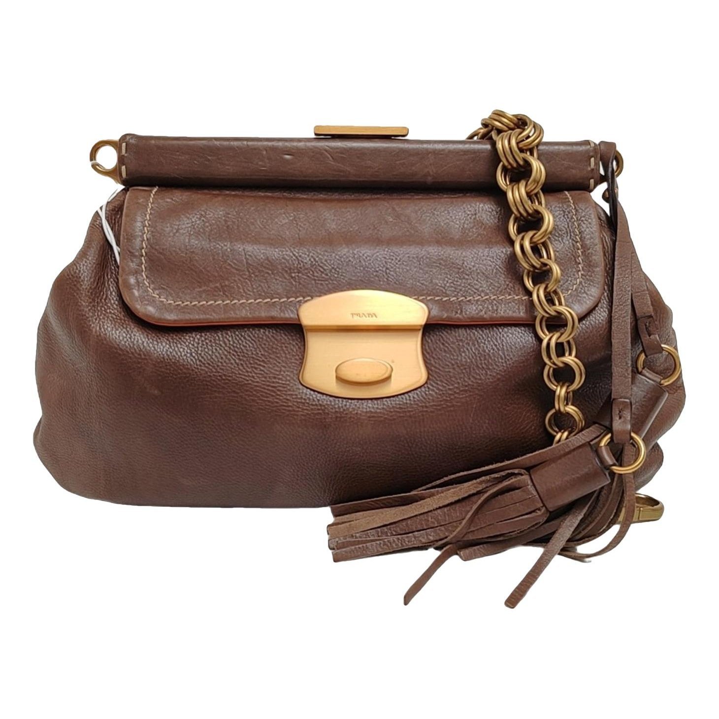 Leather handbag