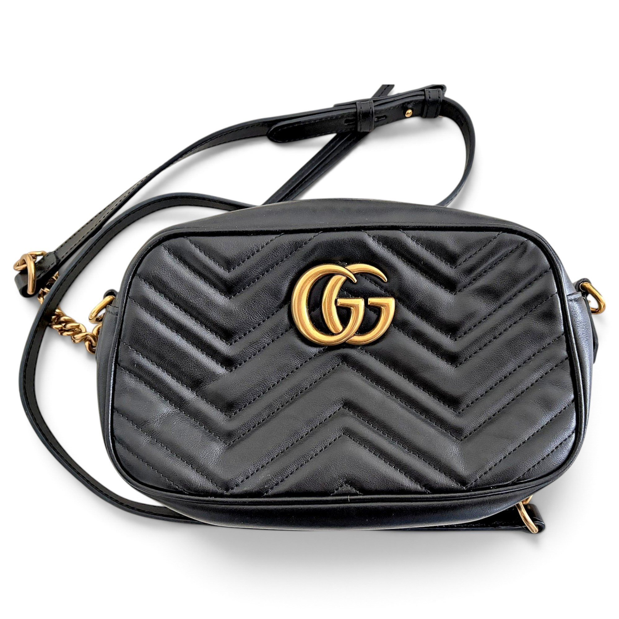 GG Marmont leather crossbody bag