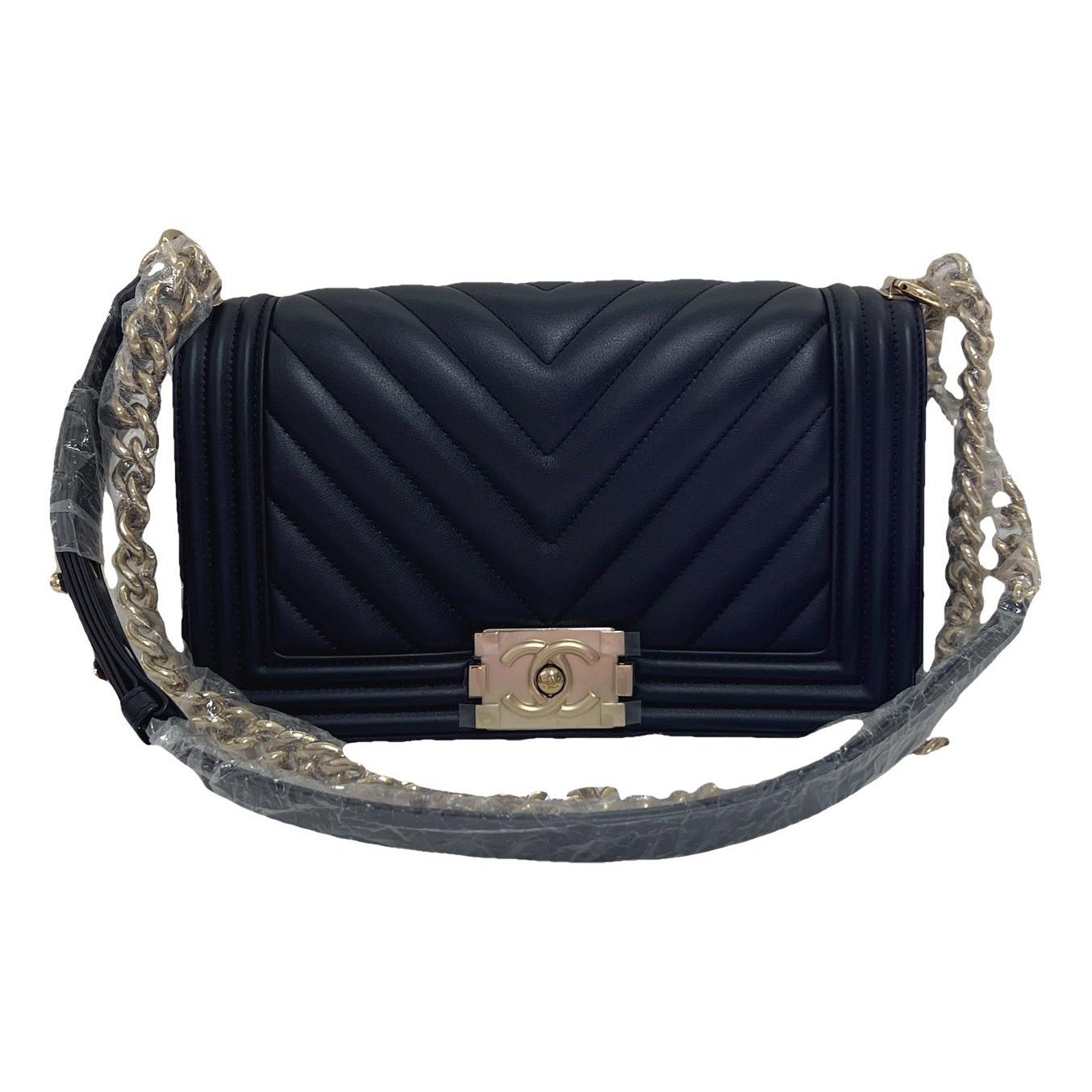 Boy leather crossbody bag