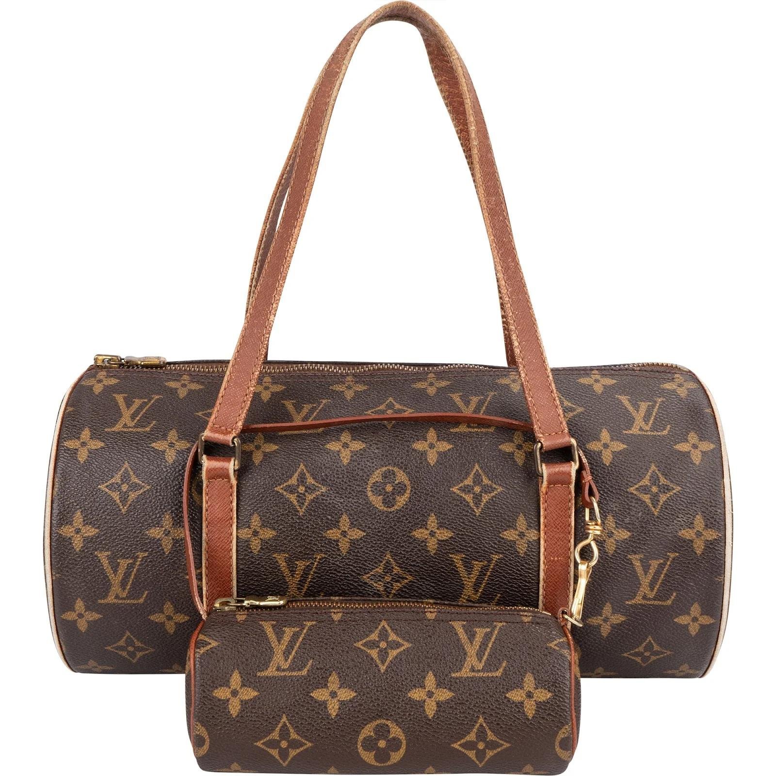 Papillon leather handbag