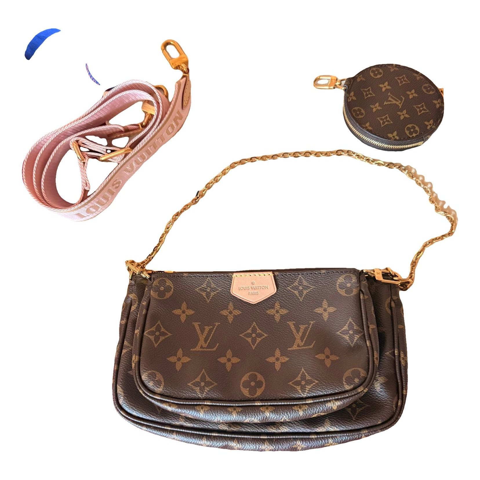 Multi Pochette Accessoires leather crossbody bag