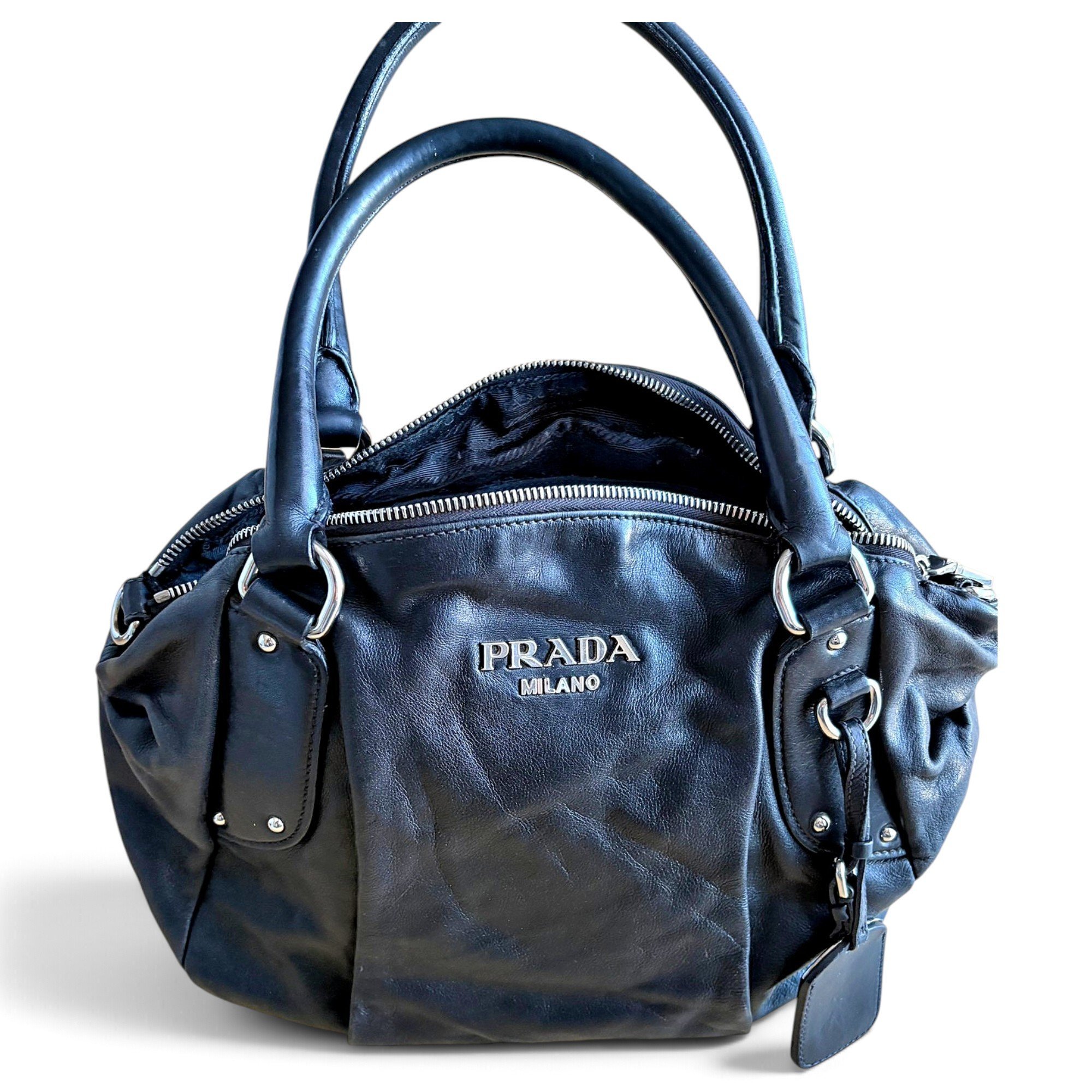 Bowling leather bowling bag