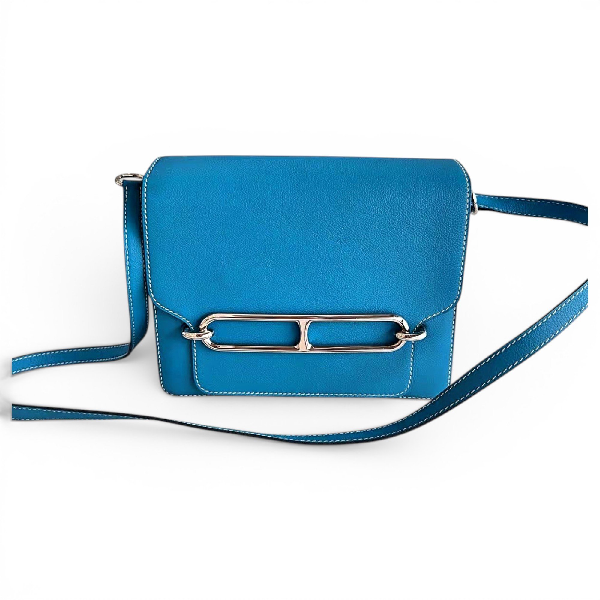 Roulis leather crossbody bag