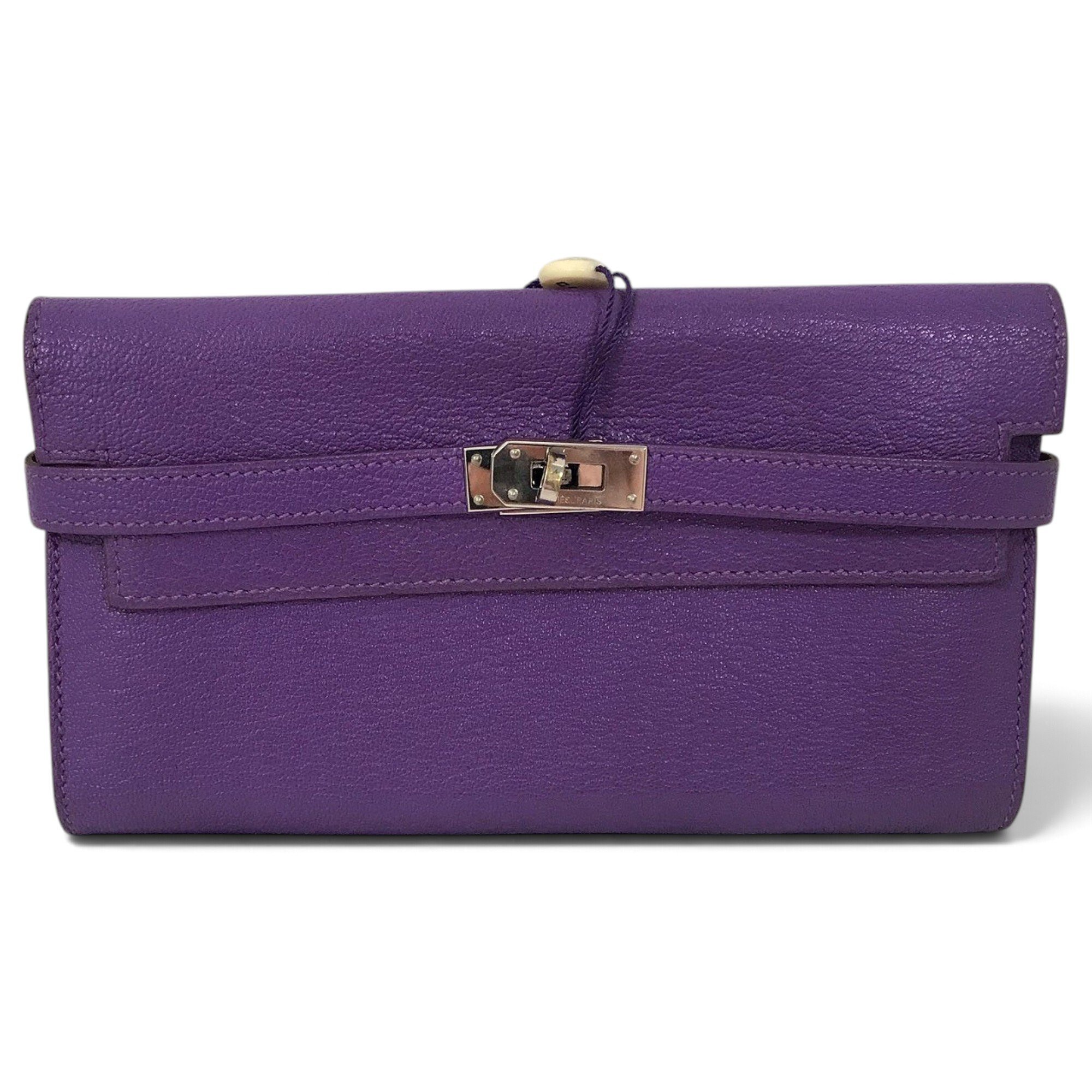 Kelly to go leather clutch bag