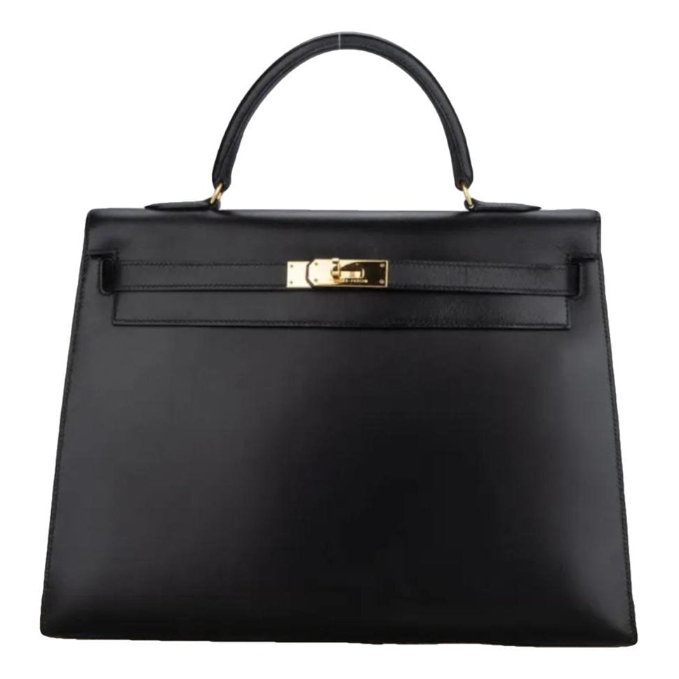 Kelly 35 leather handbag