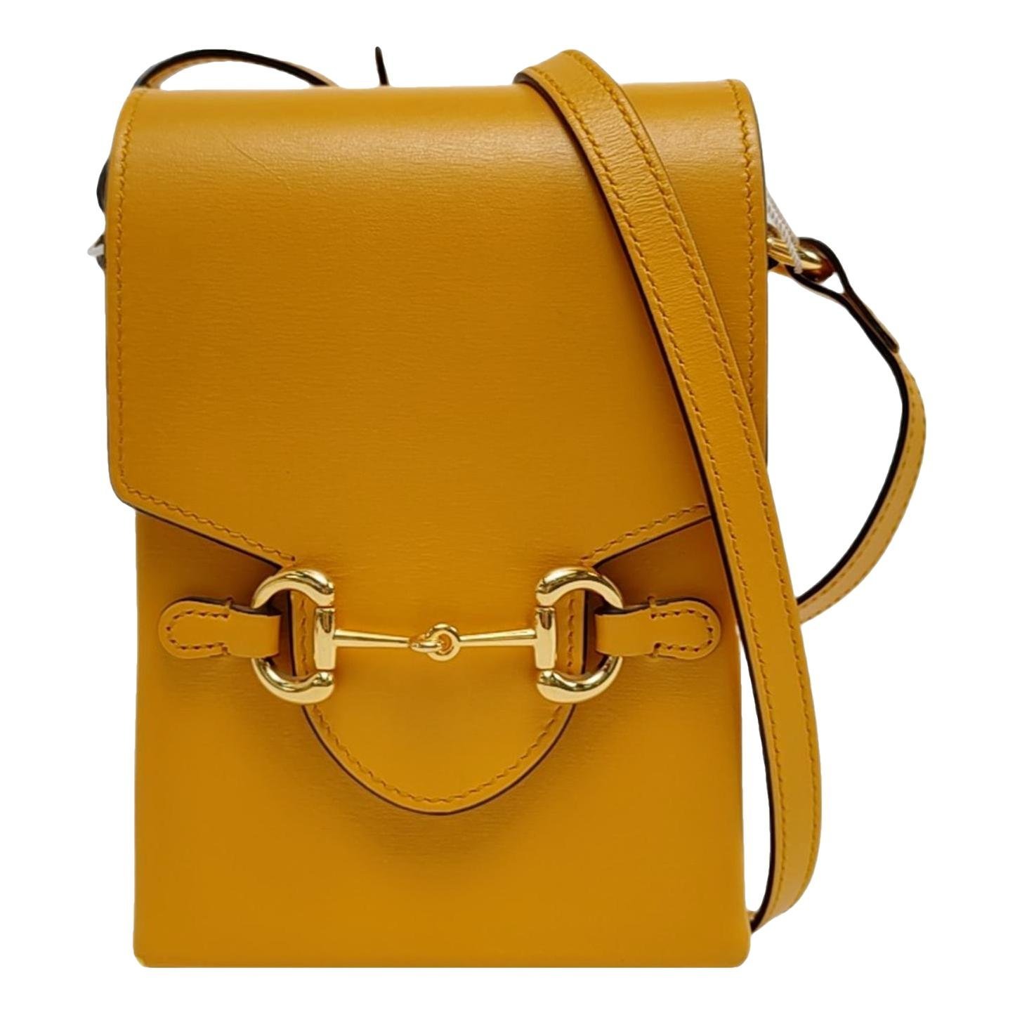 Handle Horsebit 1955 leather handbag