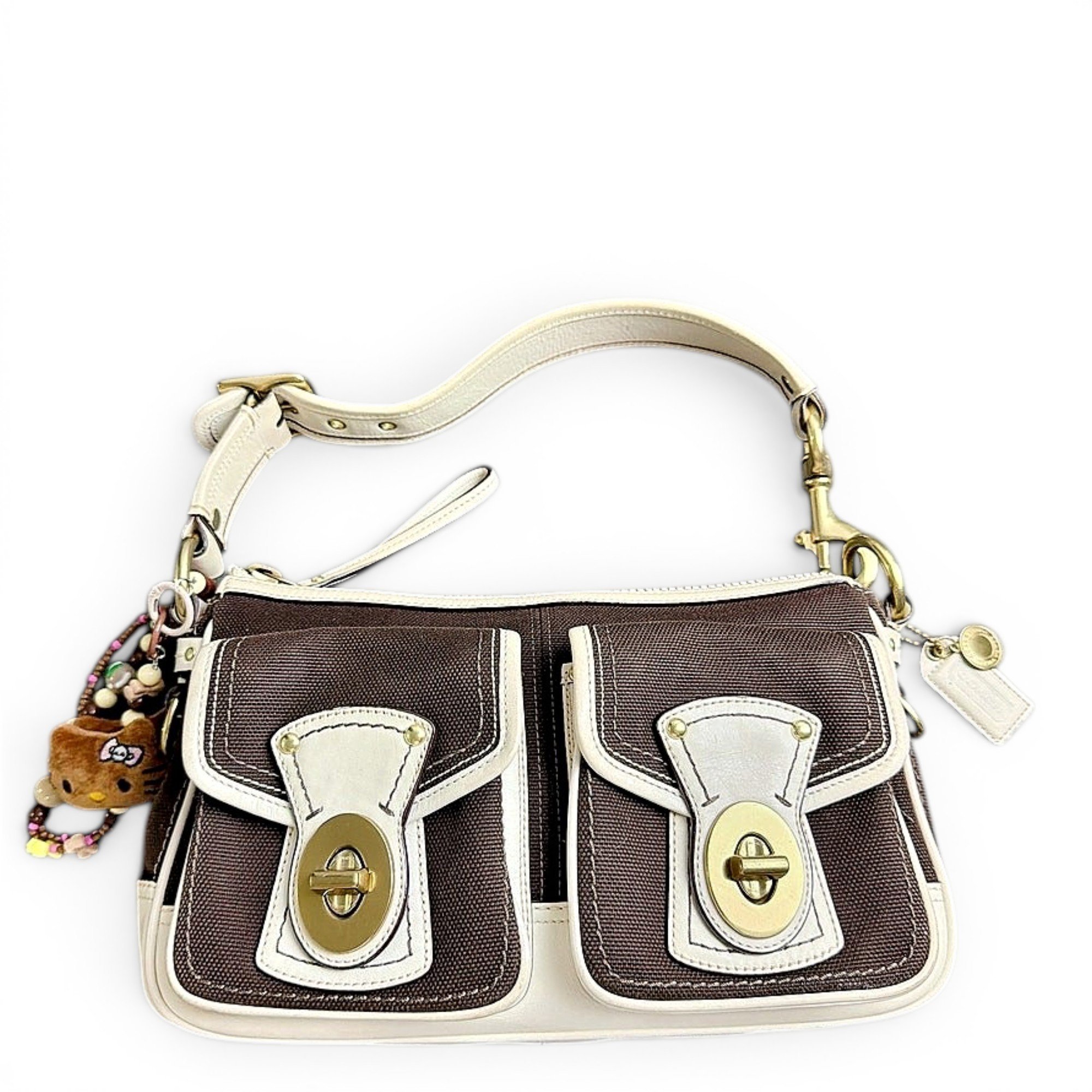 Signature Sufflette leather handbag
