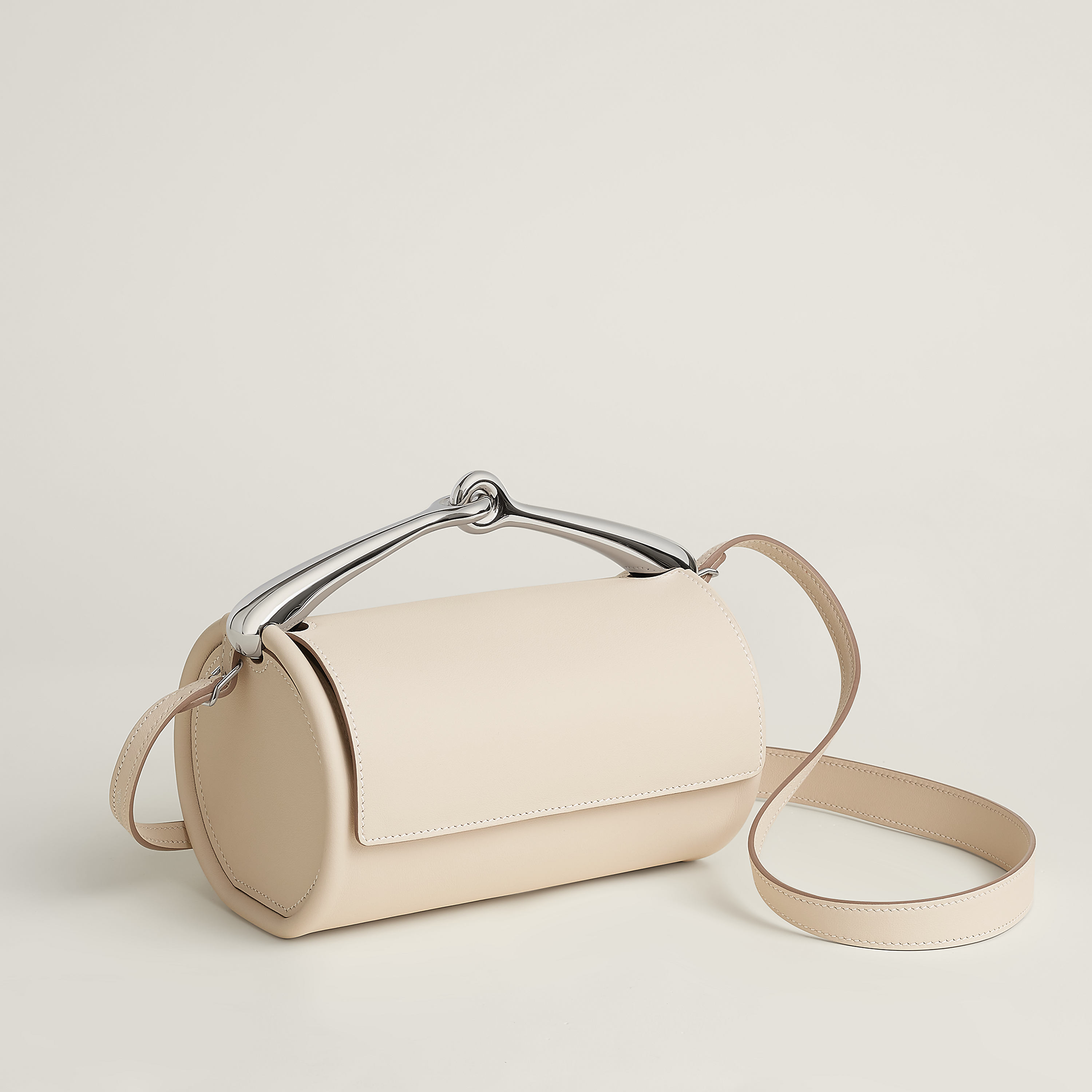 Hermès Maximors II calfskin Craie