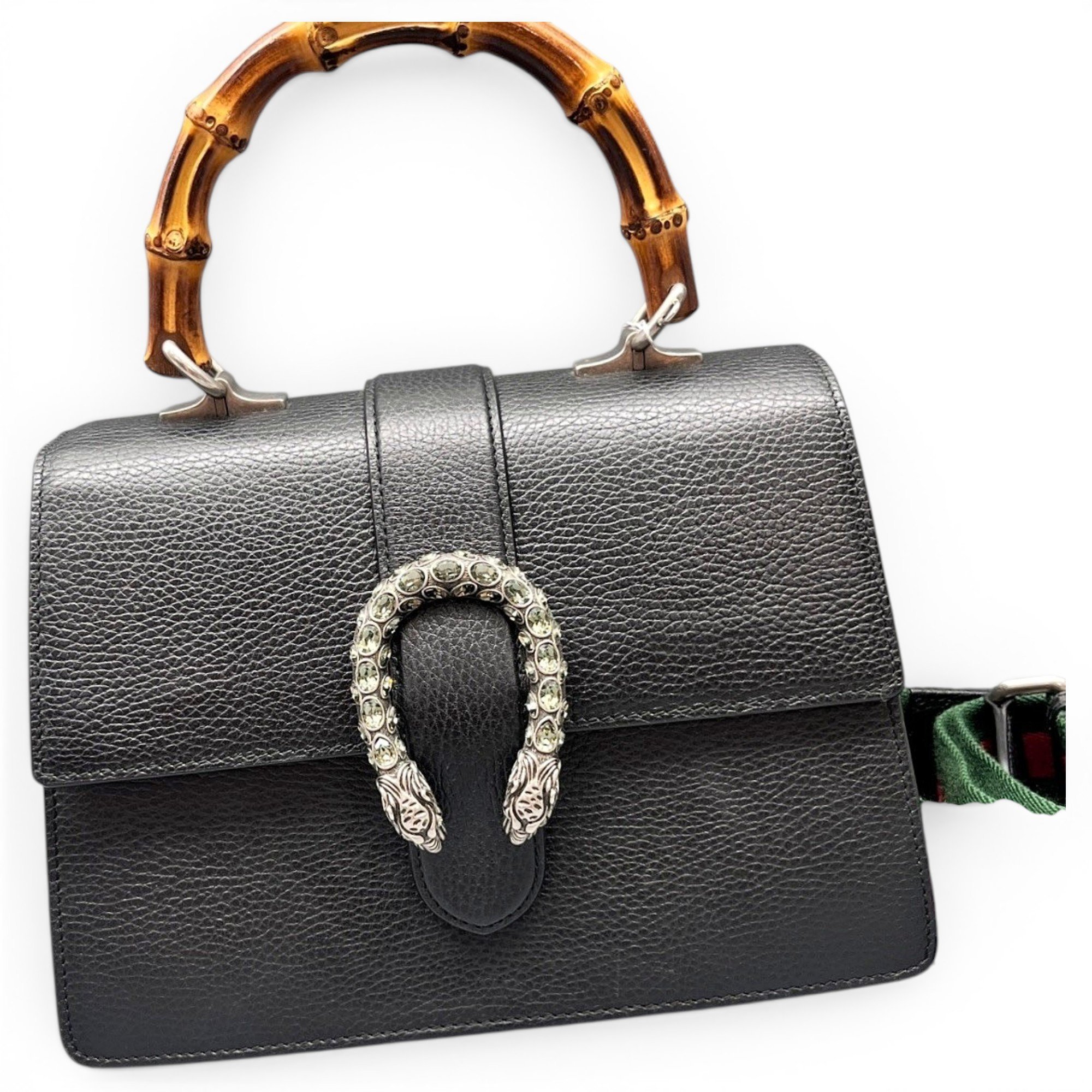 Dionysus Bamboo leather handbag