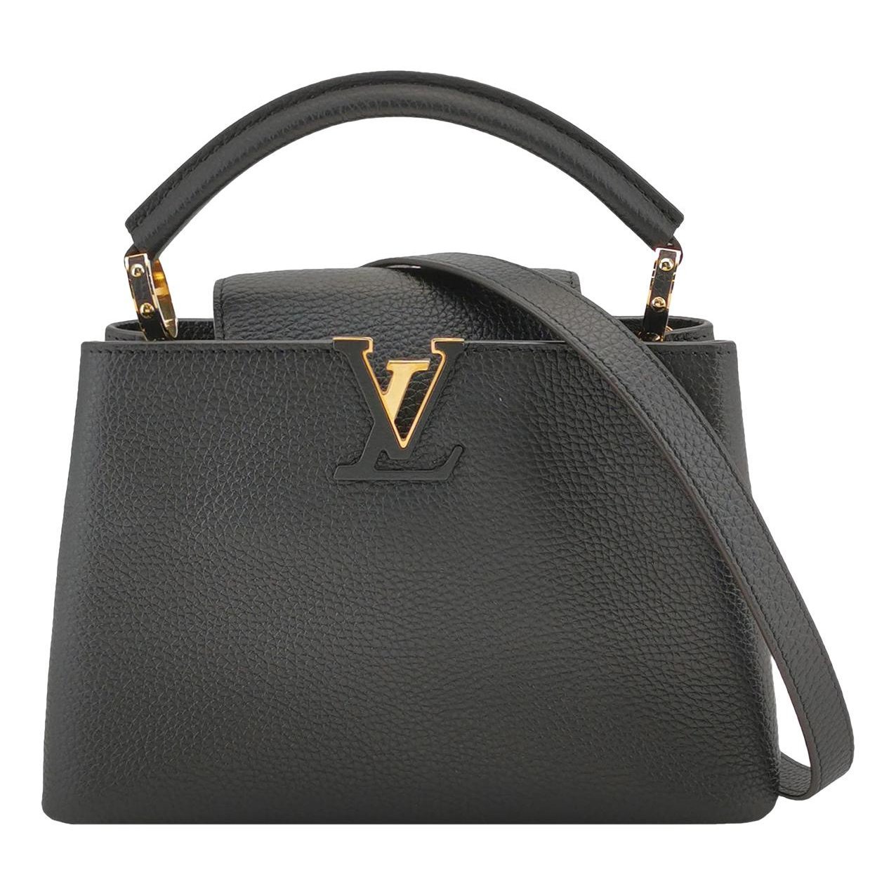Capucines leather handbag