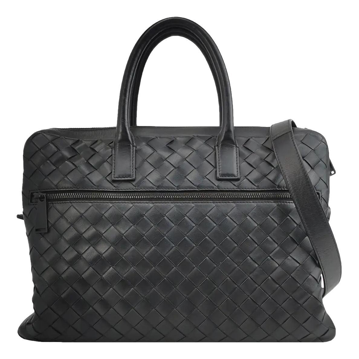 Leather tote