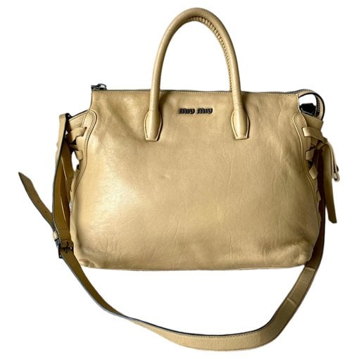 Leather handbag
