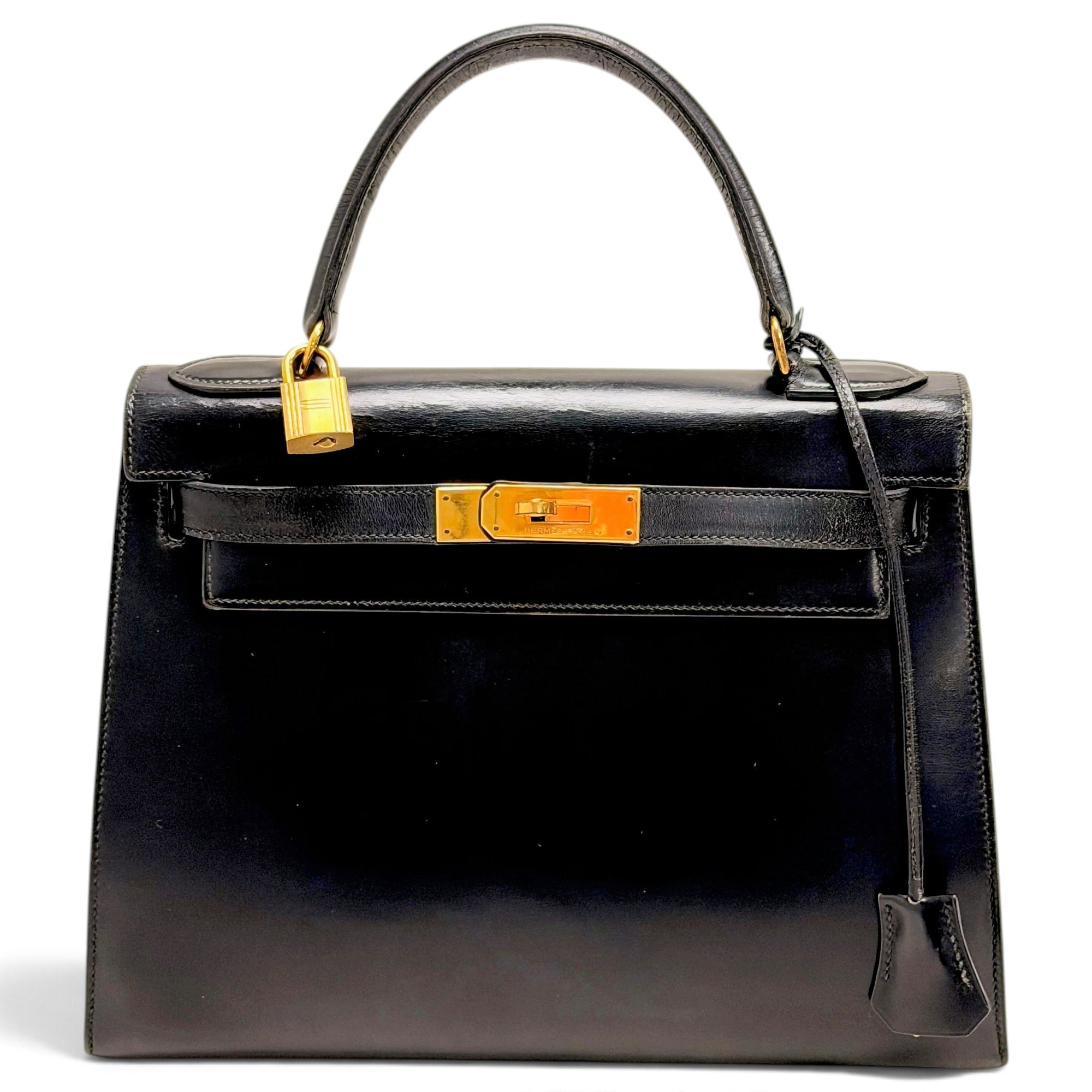 Kelly 28 leather handbag