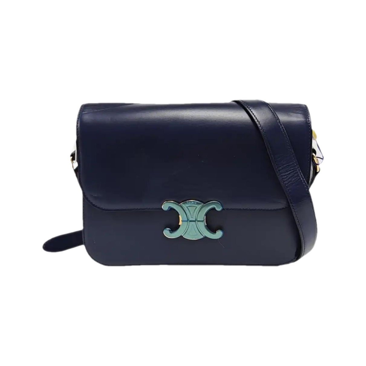 Triomphe leather crossbody bag