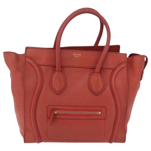 Luggage leather handbag