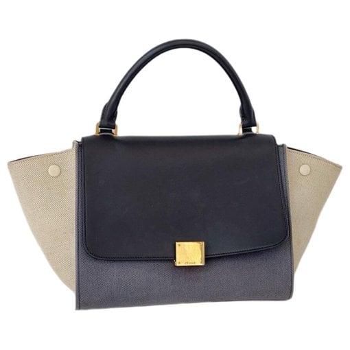 Trapèze cloth handbag