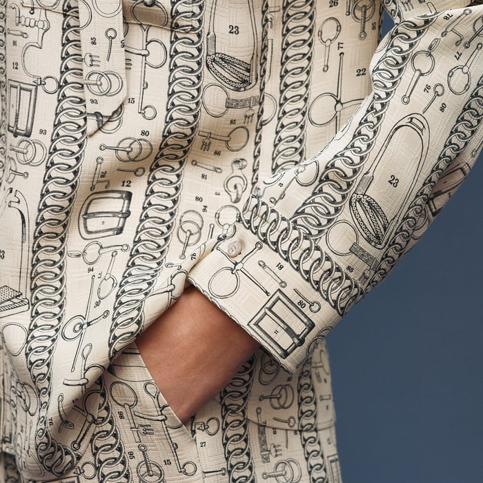 Beige Pierre d'Istrie "Cahier Du Colporteur" Shirt