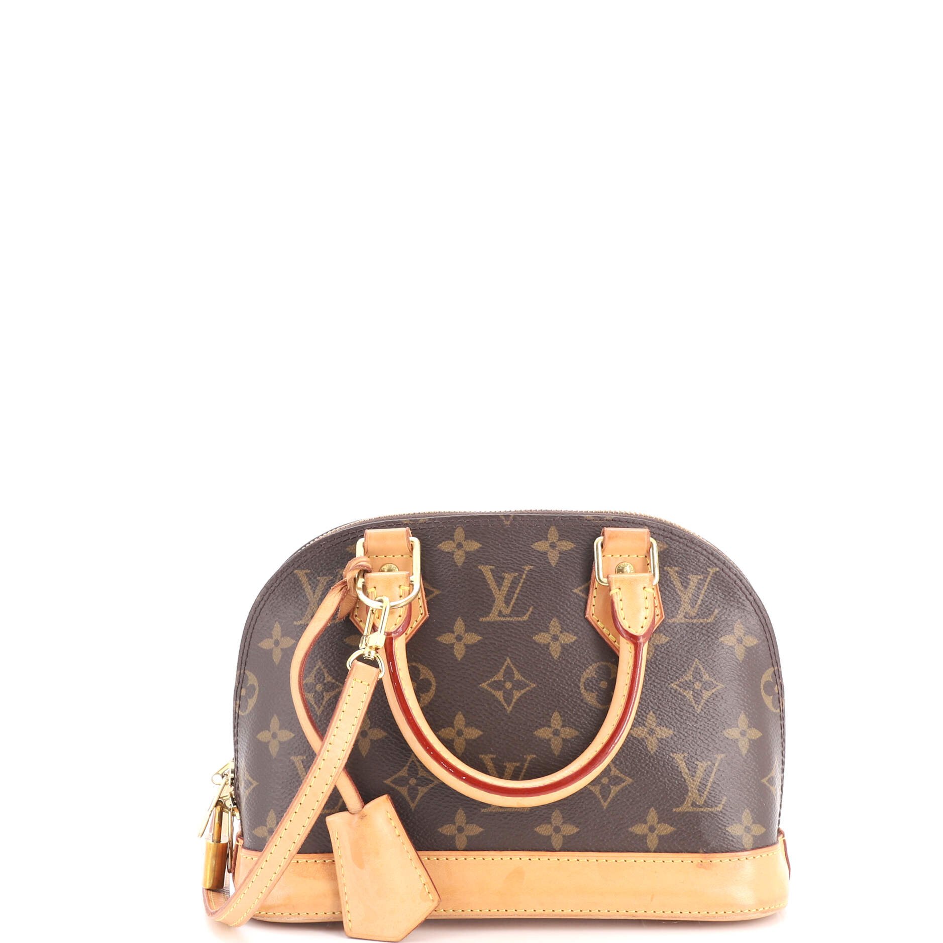 Alma Handbag Monogram Canvas BB