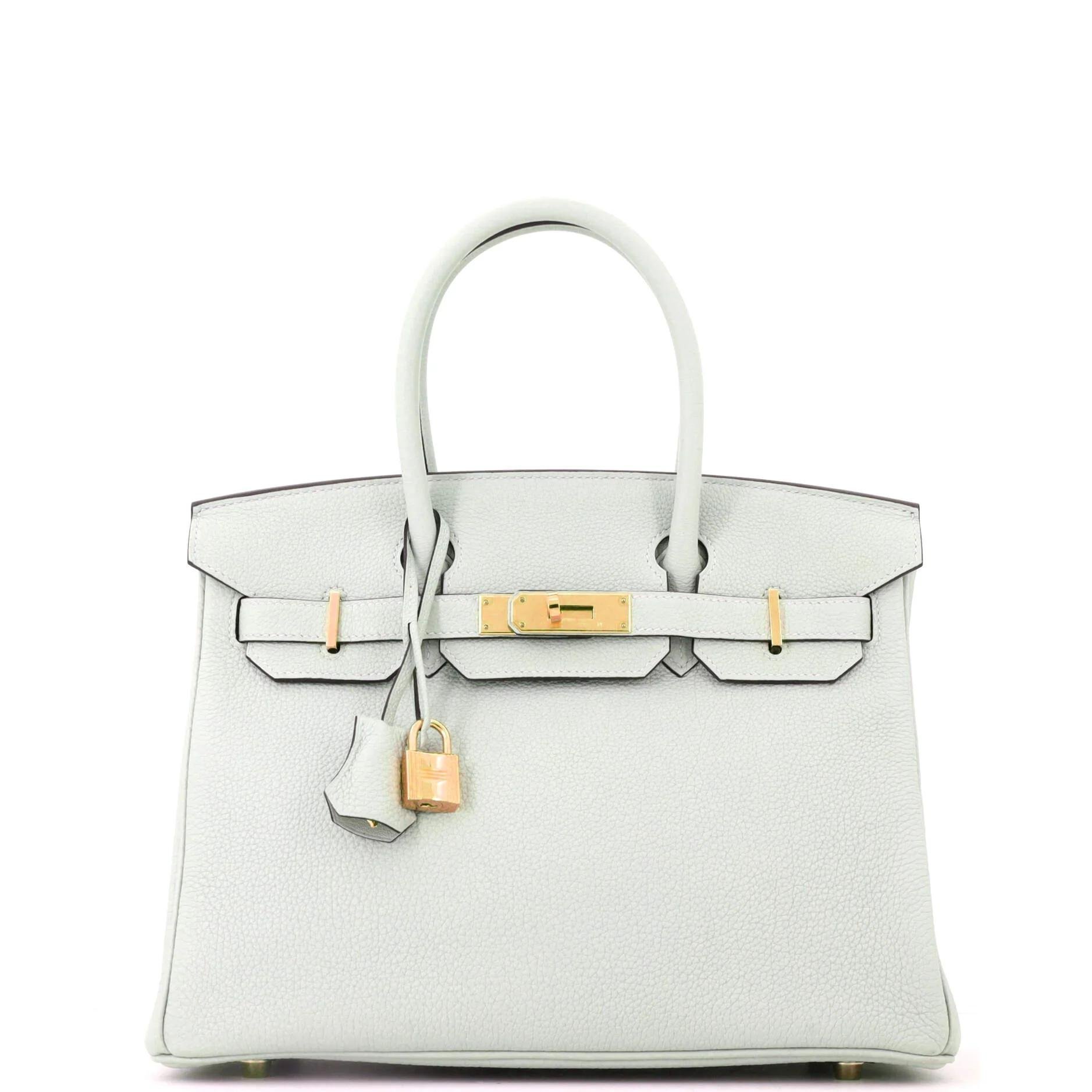 Birkin 30 leather tote