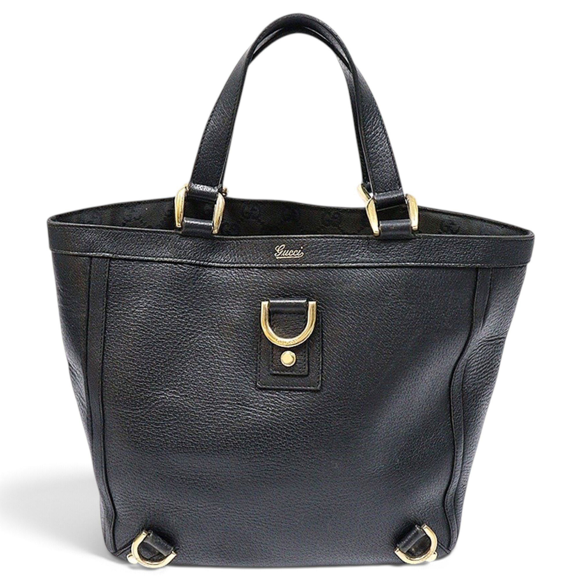 Abbey leather tote