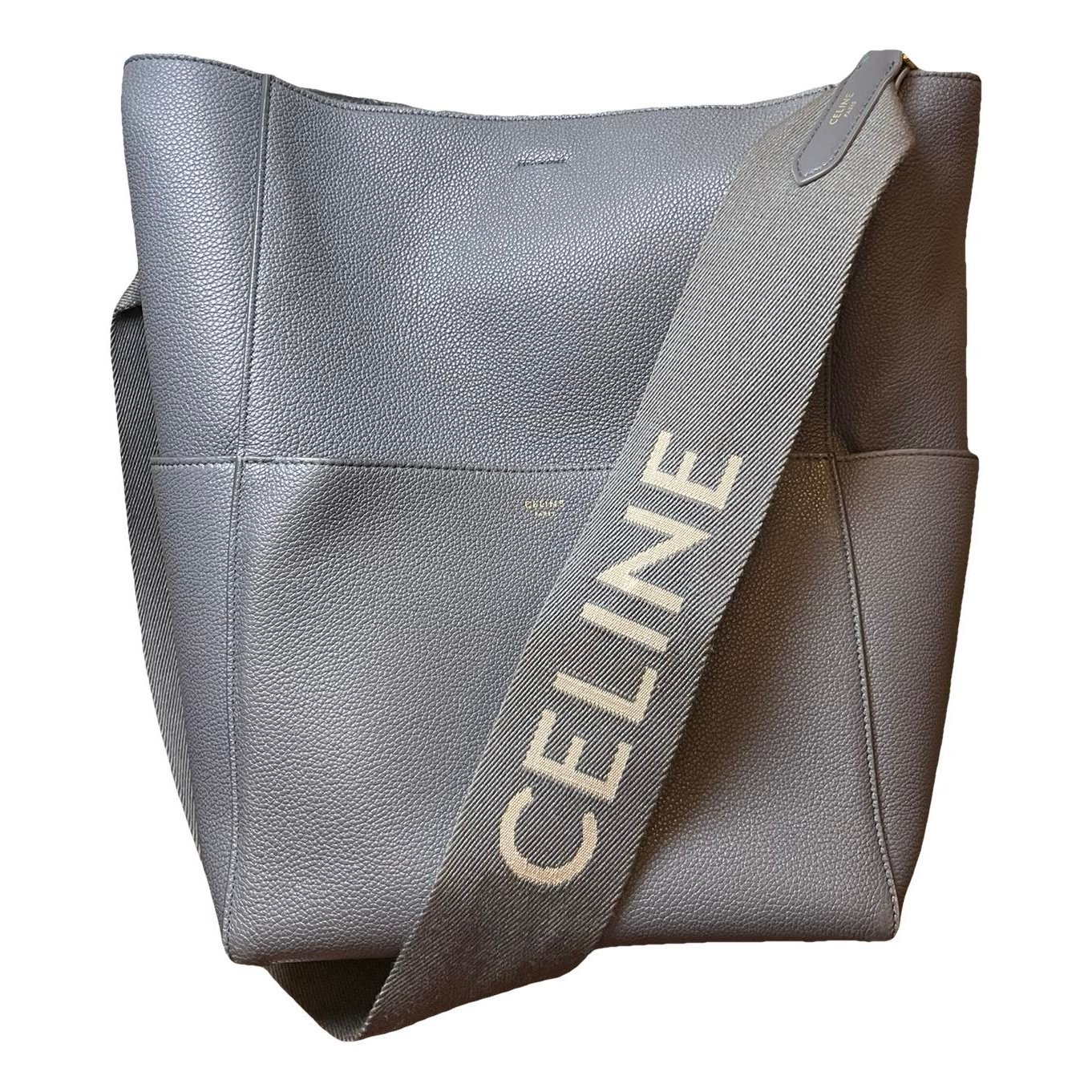 Seau Sangle leather tote