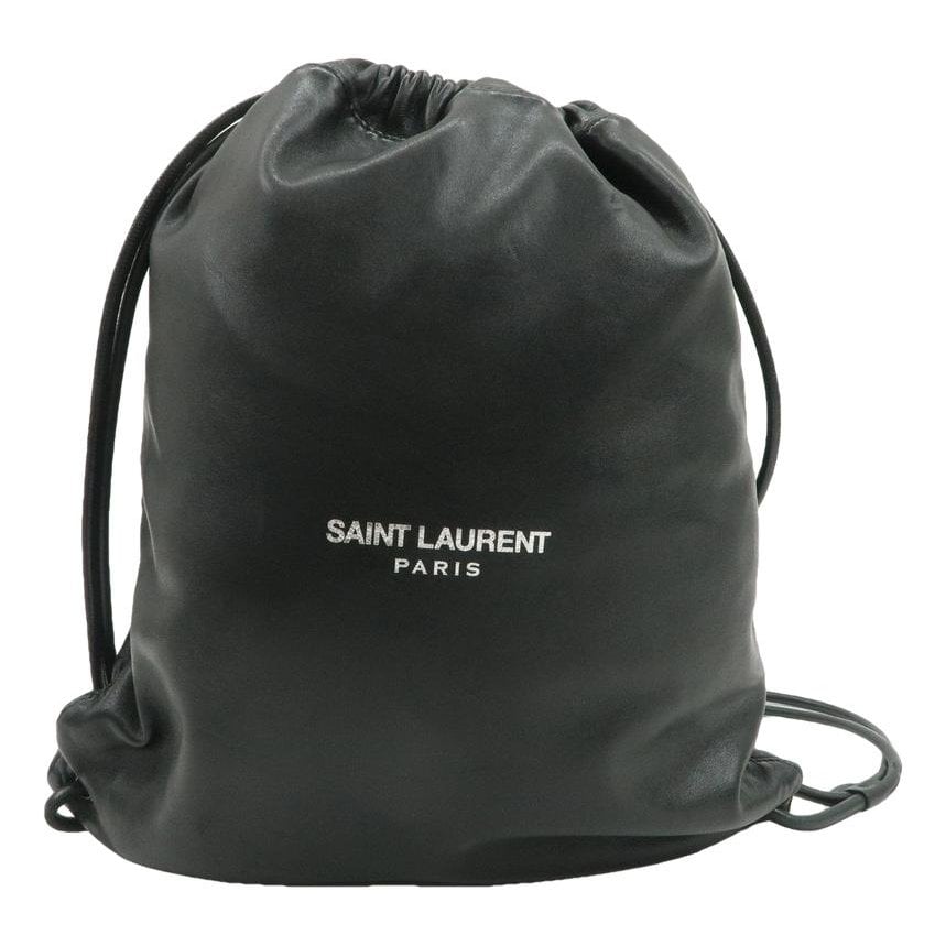 Leather backpack