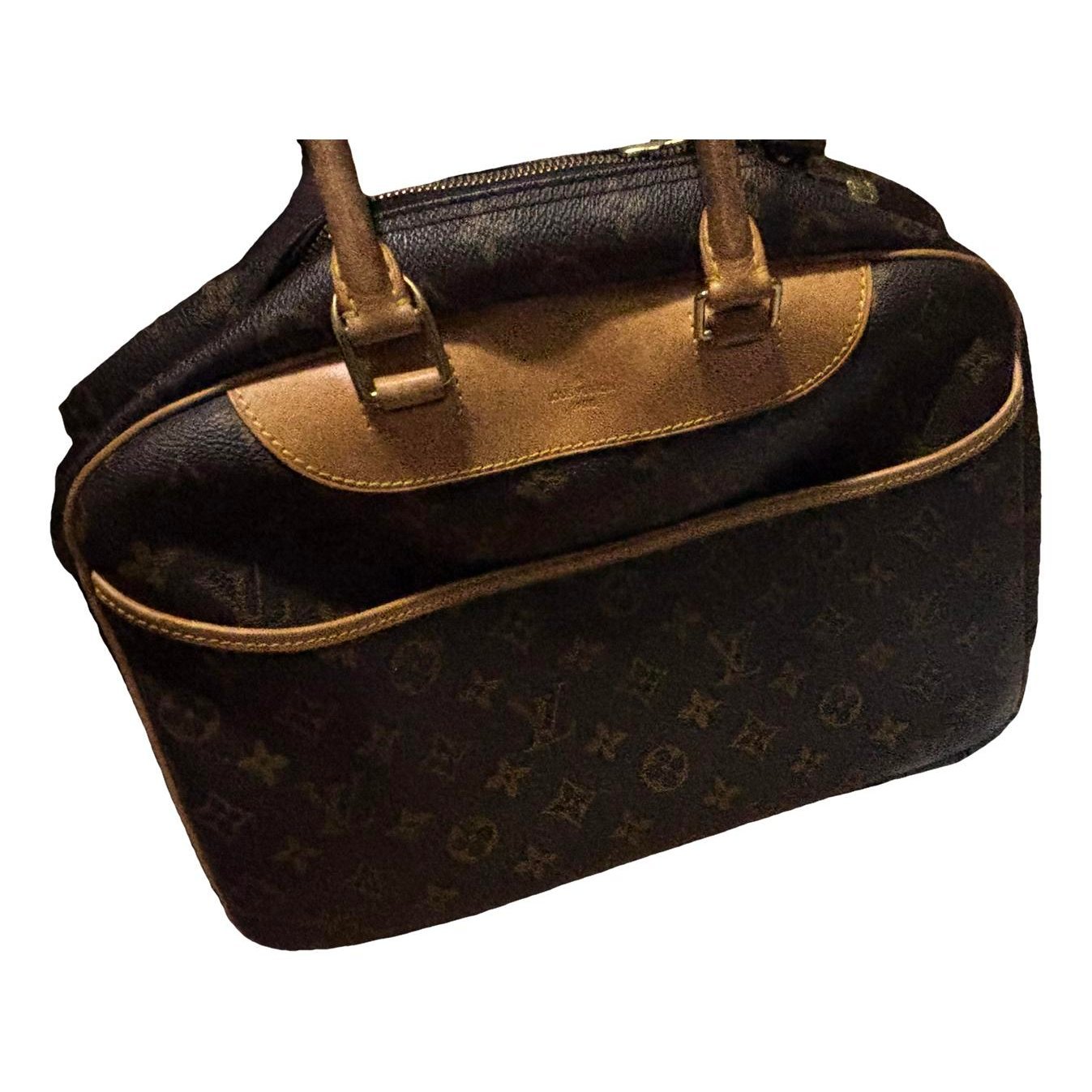 Deauville leather handbag