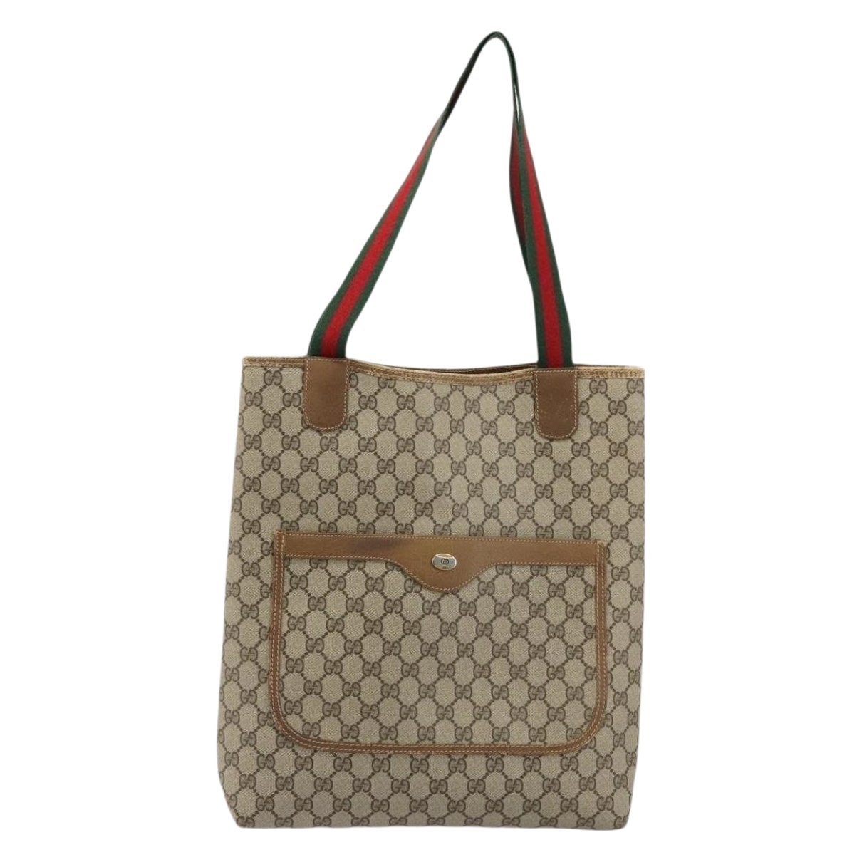 Leather tote