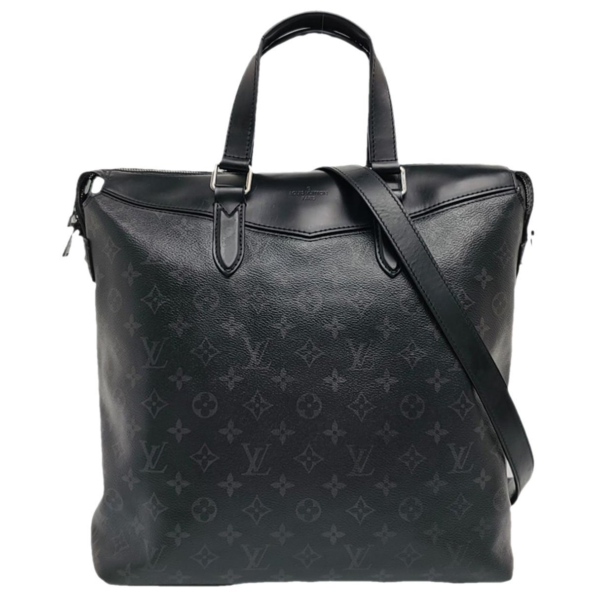 Explorer plissé leather handbag